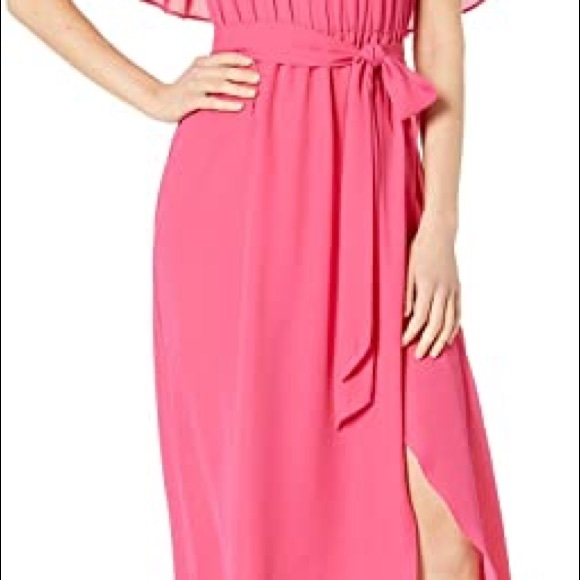 Show Me Your MuMu ruffle midi dress - Picture 2 of 4